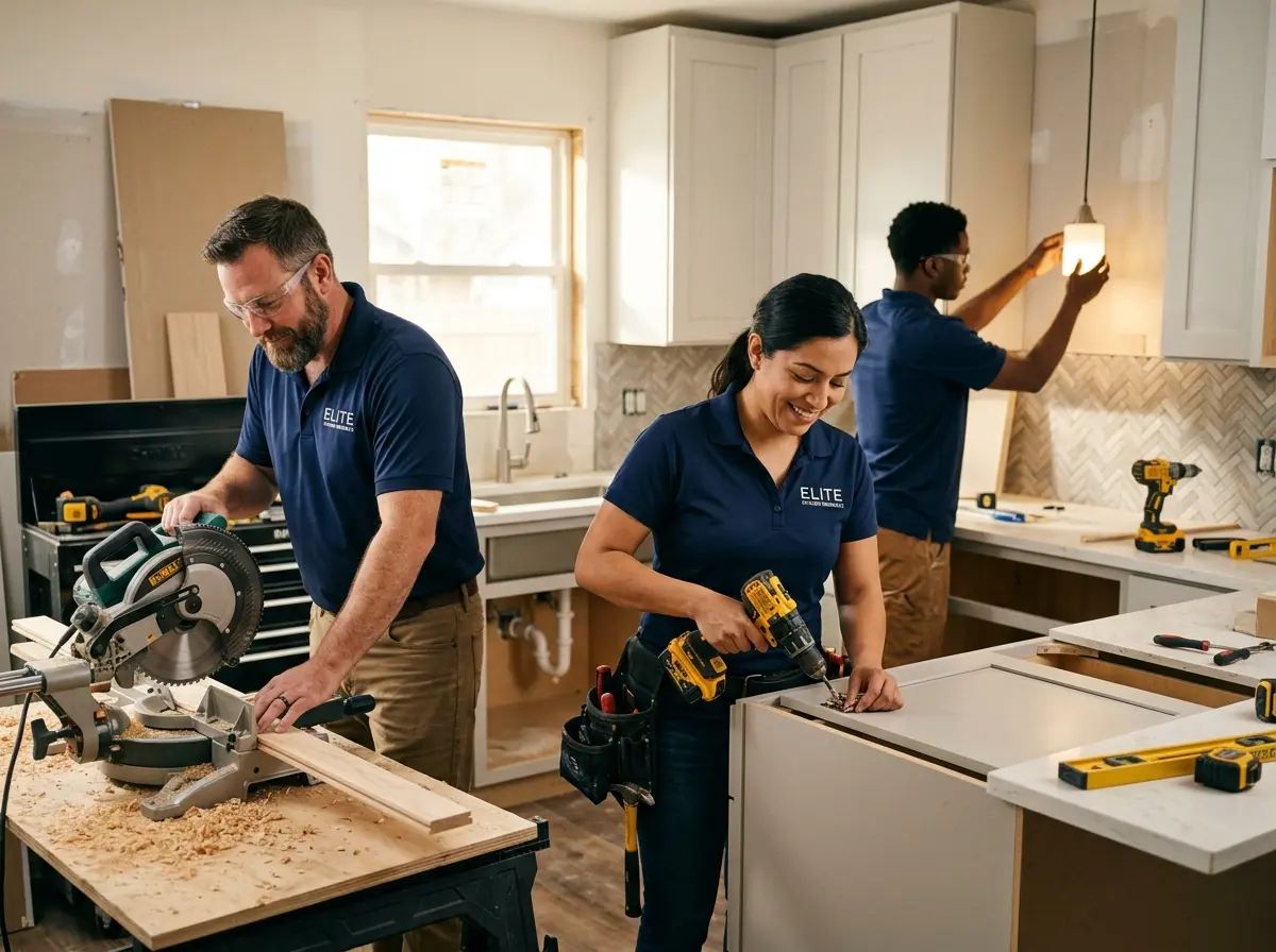Legacy Kitchen Remodel team